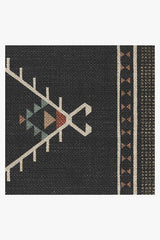 Damali Black Multicolor Outdoor Rug