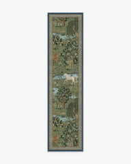 Owl & Willow Green Rug by Morris & Co.