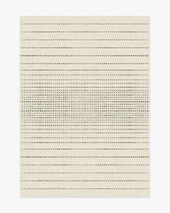 Array Black & Ivory Flatwoven Rug
