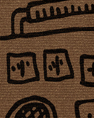 Real Talk Doormat by Keith Haring