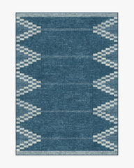 Sloane Blue Flatwoven Rug