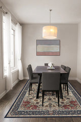 Sima Royal Blue Flatwoven Rug