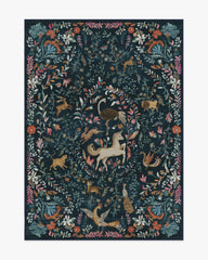Dreamweaver Blue Multicolor Rug by Iris Apfel