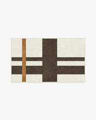 Scala Ivory & Brown Rug by The Local Project