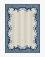Oxbow Indigo Rug by Sanderson