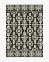 Emir Black & Ivory Flatwoven Rug by Martyn Lawrence Bullard
