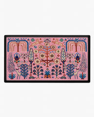 Julietta Pink Large Doormat by Anthropologie