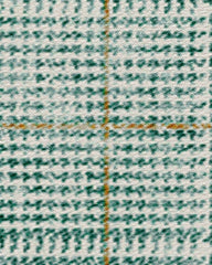 Glen Plaid Green & Gold Rug