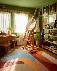 Sonia Terra & Sage Flatwoven Rug by Justina Blakeney