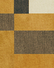 Corso Ochre Flatwoven Rug by The Local Project