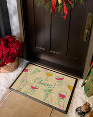 Cheers Cream Doormat