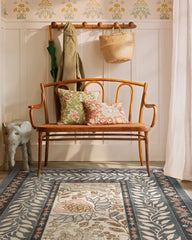 Provence Grey & Coral Rug