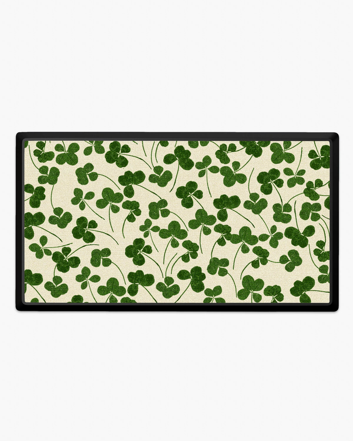 Four Leaf Clover Large Doormat