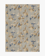 Rubus Azure & Fawn Flatwoven Rug by Sanderson
