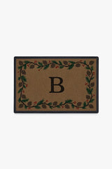 Winter Woods Monogram Doormat