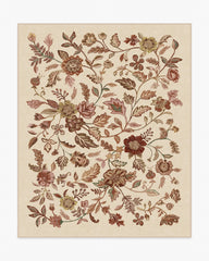 Anonna Burgundy Multicolor Flatwoven Rug