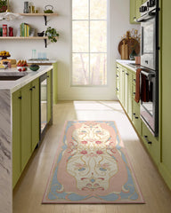 Glinda Upland Soft Pink Rug by Wicked