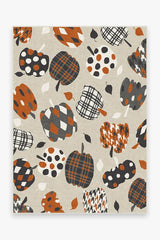 Pumpkin Orange Flatwoven Rug