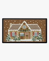 Gingerbread House Large Doormat