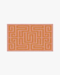 Maze Pink & Orange Rug