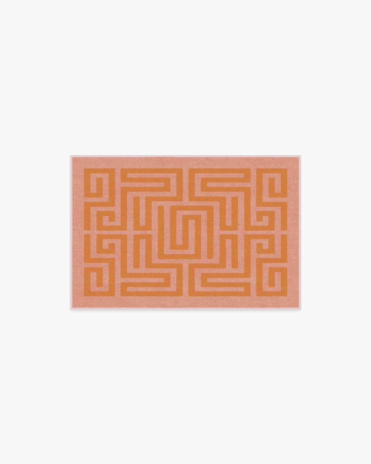 Maze Pink & Orange Rug