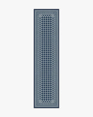 Palm Beach Navy Rug by Gray Malin