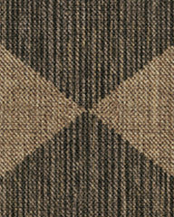 Salerno Soft Black Re-Jute Rug by goop