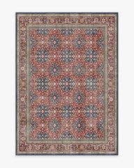 Alessia Royal Red Flatwoven Rug