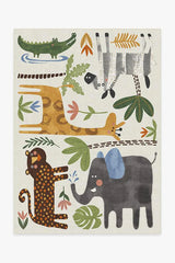 Jungle Safari Multicolour Rug