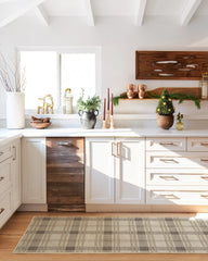 Piper Plaid Neutral Flatwoven Rug
