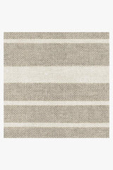 Hudson Stripe Stone Flatwoven Rug