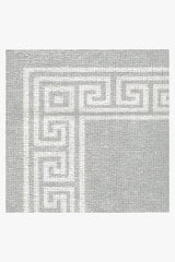 Rhodes Light Grey Bath Mat