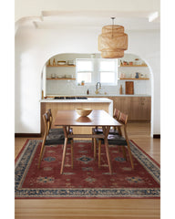 Verena Amber Red Flatwoven Rug