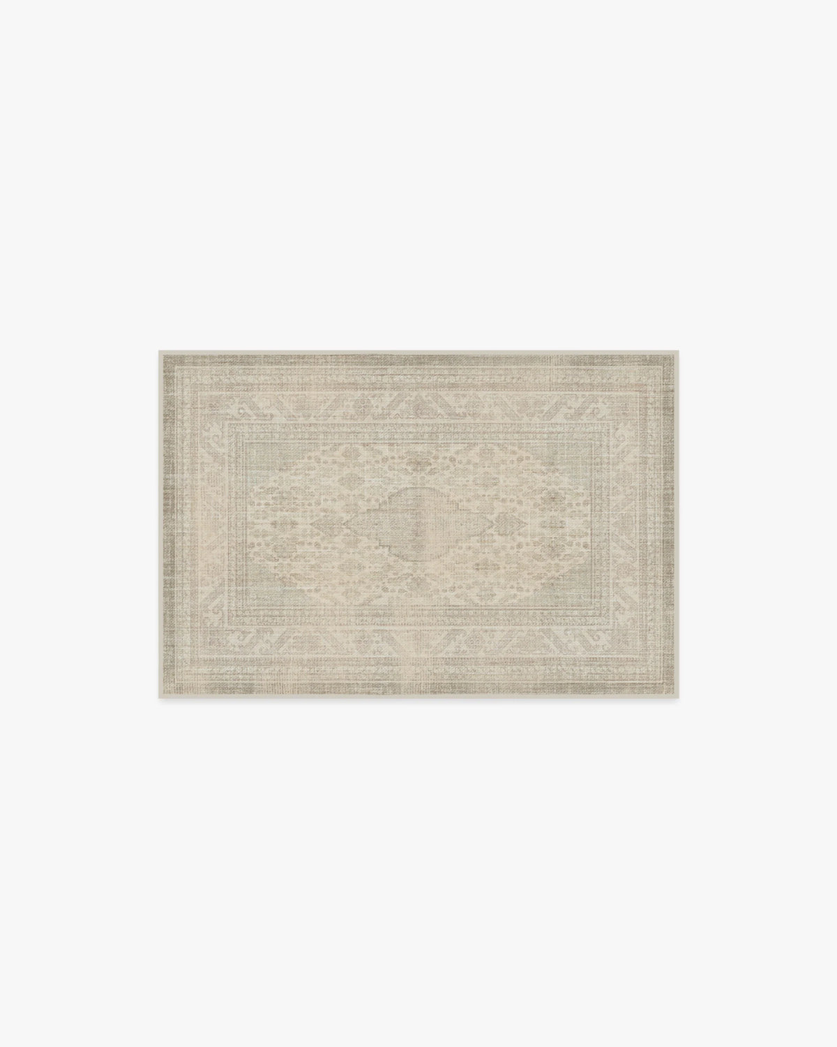 Rowan Soft Grey & Ivory Flatwoven Rug