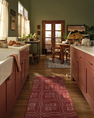 Arlen Amber Red Rug