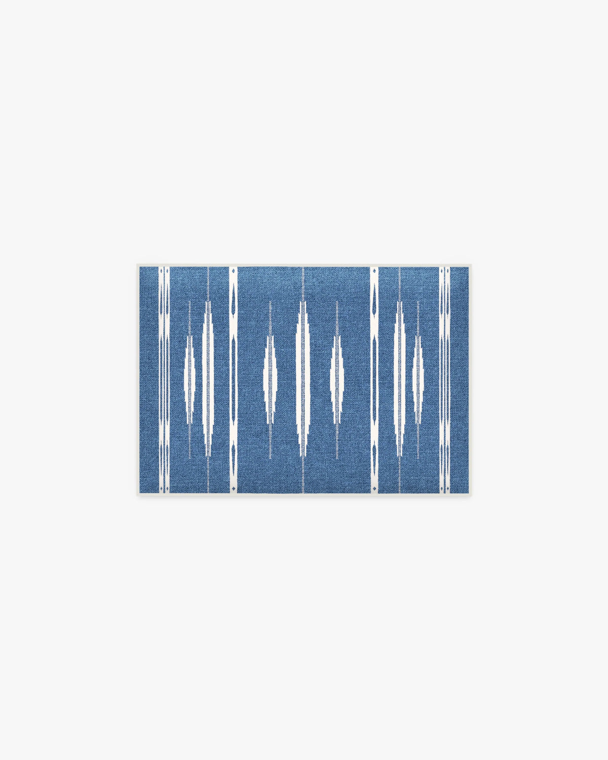Raye Blue & Ivory Bath Mat