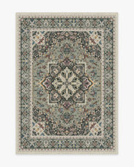 Hendesi Heriz Sage Flatwoven Rug