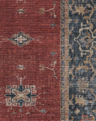 Verena Amber Red Flatwoven Rug