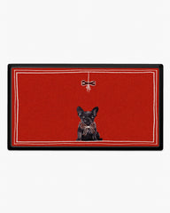 Pawlished Holiday Frenchie Large Doormat