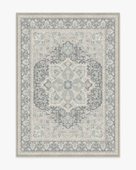Hendesi Heriz Abalone Flatwoven Rug