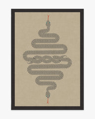 Venom Neutral Flatwoven Rug by Jonathan Adler