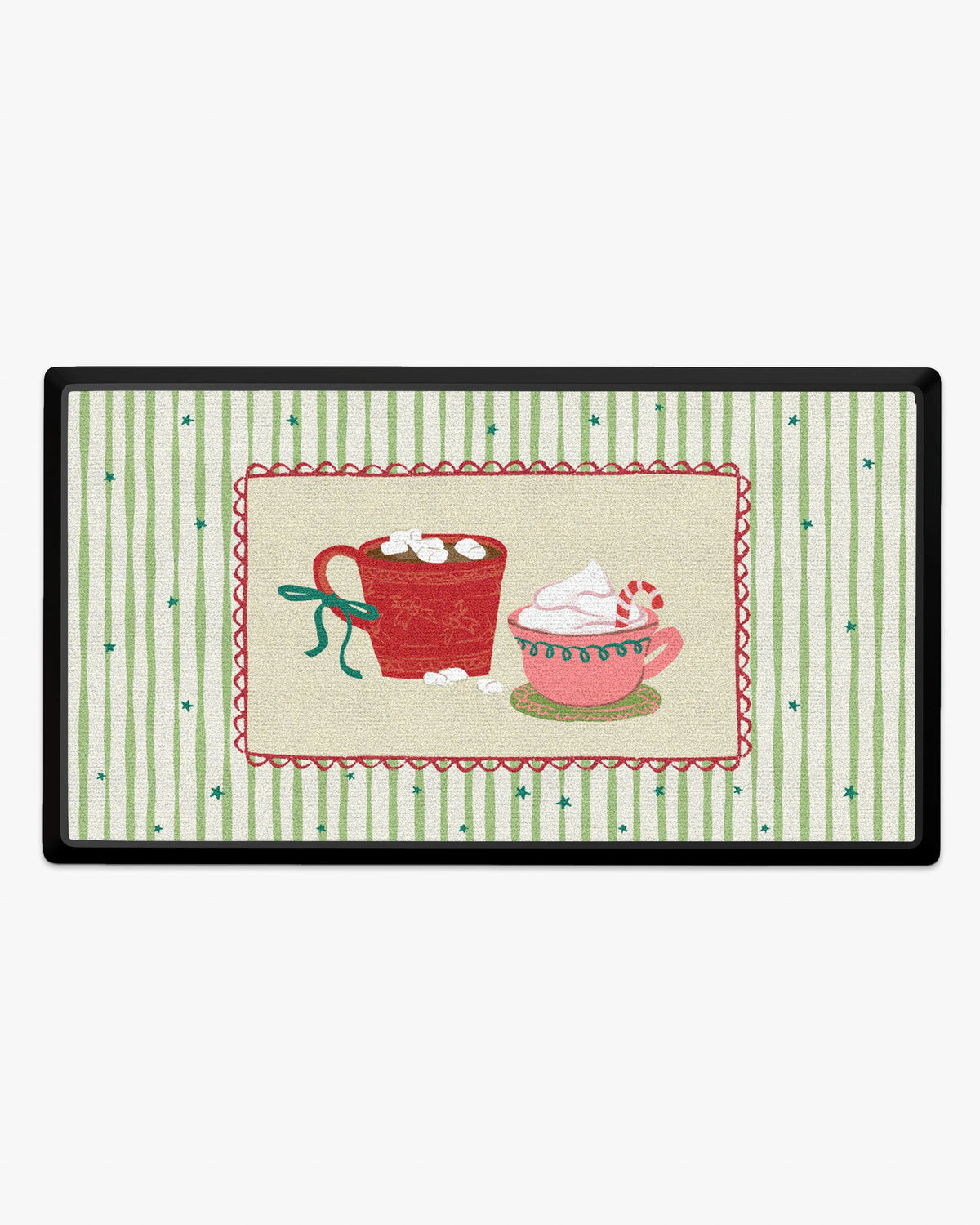 Cocoa Cozy Green Large Doormat