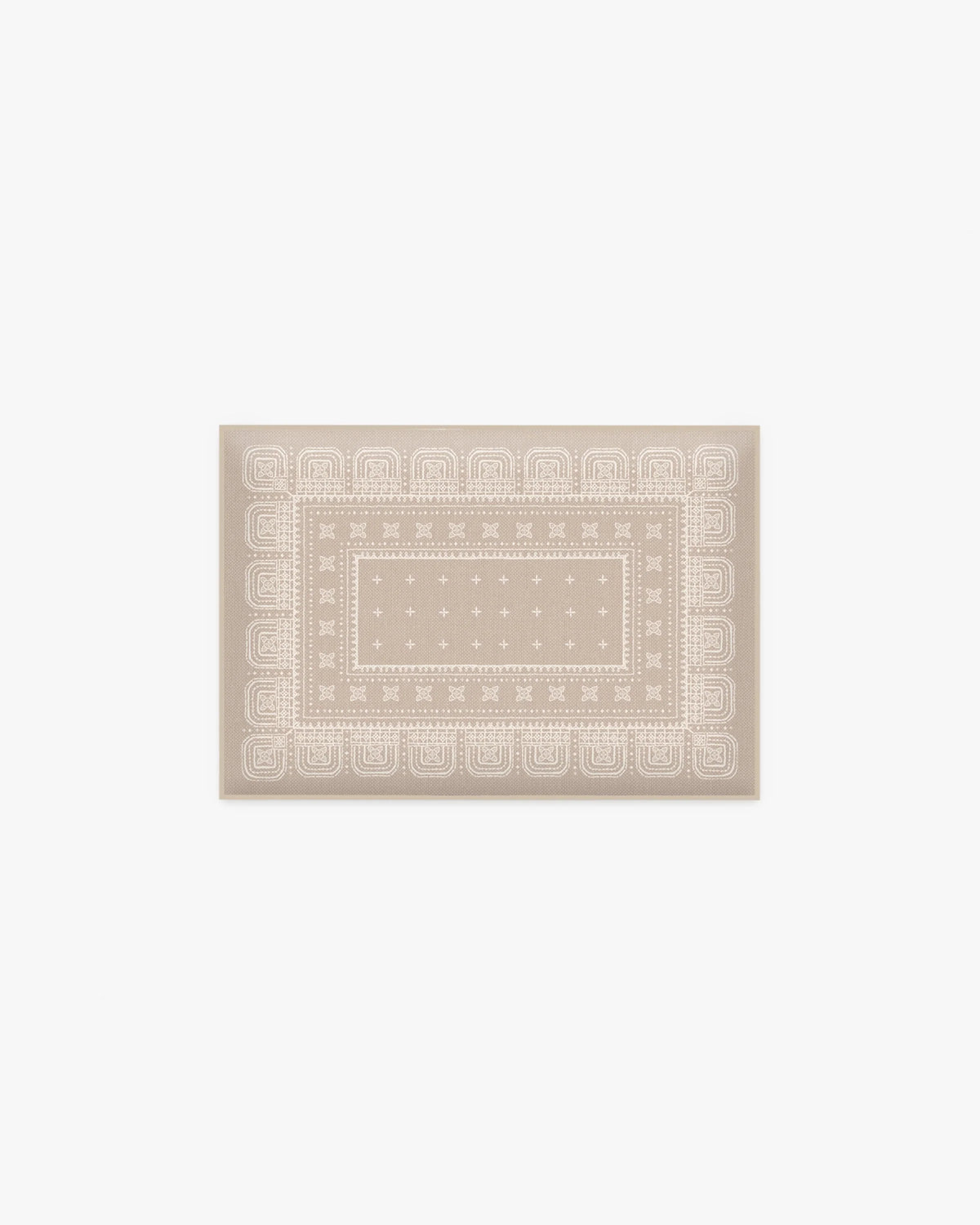 Beatrice Natural & Ivory Bath Mat