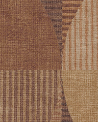 Harlow Copper & Brown Flatwoven Rug