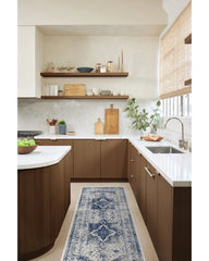 Kira Delft Blue Flatwoven Rug