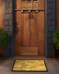 Yellow Brick Road Doormat by Wicked