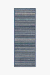 Multi Stripe Blue Rug