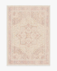 Kamran Soft Pink Flatwoven Rug