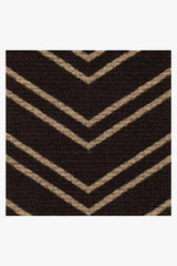 Chevron Black Doormat