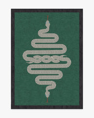 Venom Emerald Rug by Jonathan Adler
